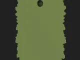 Green Man Low Poly Wall Decor STL OBJ 3MF - 3D Model-3