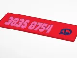 número personalizado -0