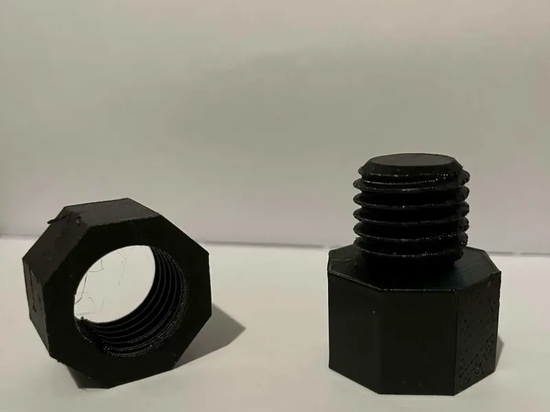 Universal Threaded Grip + Female Socket (M24 Style – 21.7mm)
