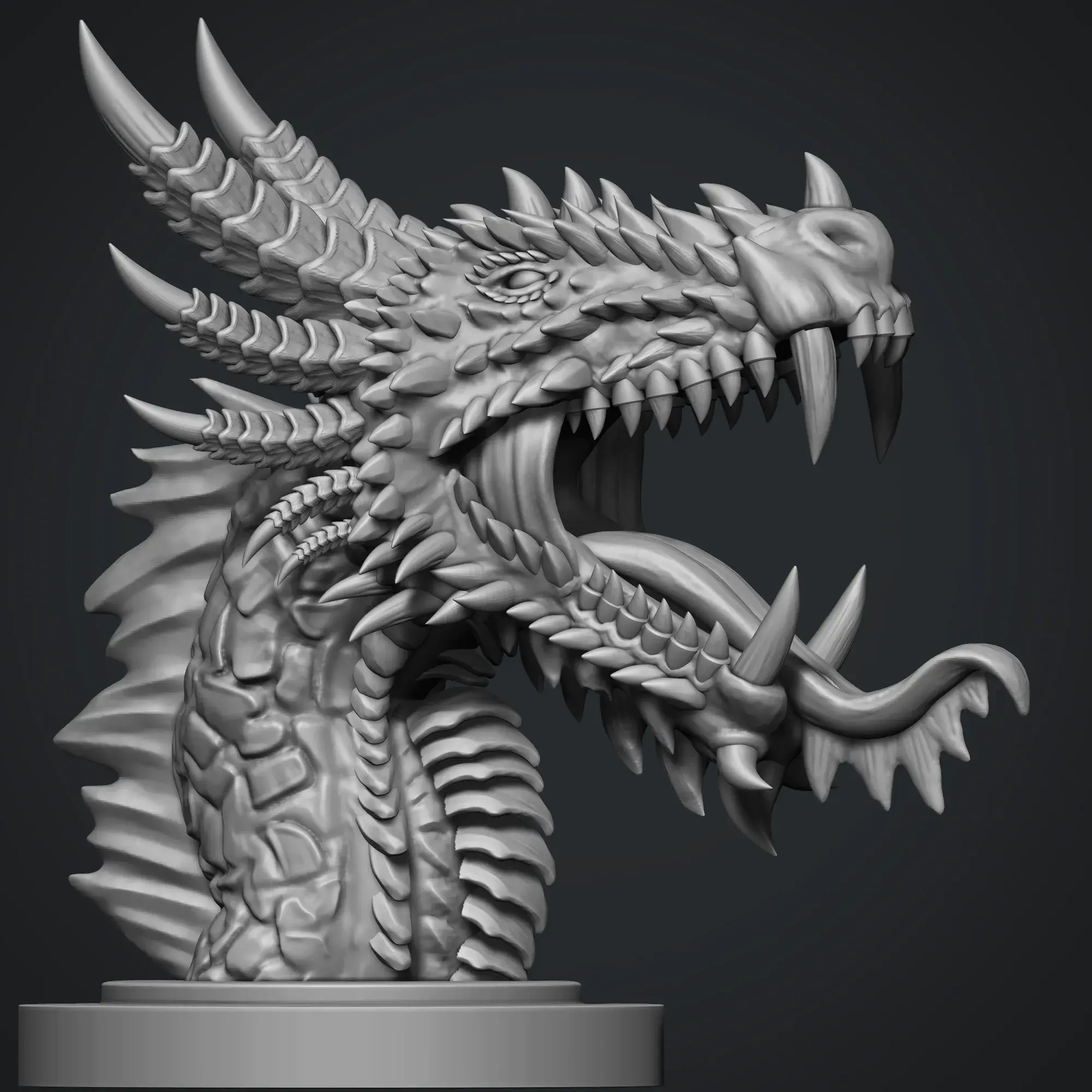 Characters & Creatures STL Download - Dragon’s Maw 3D Printable STL ...