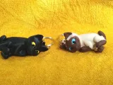 Pair of Cat Keychains-3