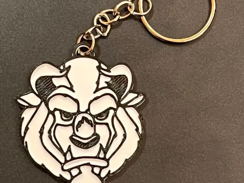 Keychain The beast - Disney