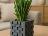 Cubic Pixelated Vase-0