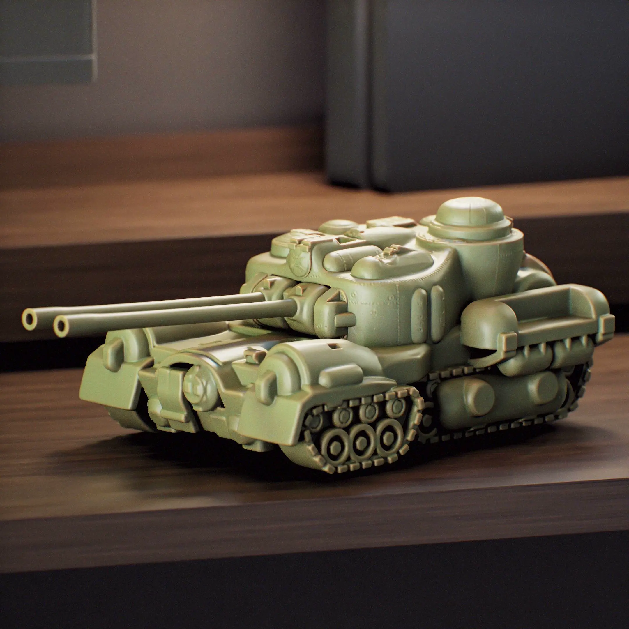 Fallout heavy tank Fan Art - Miniature