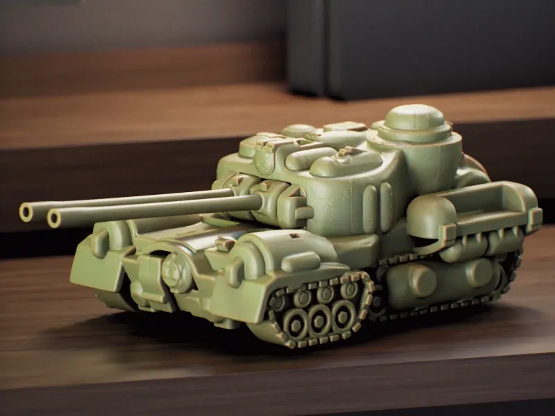 Fan art de char lourd Fallout - Miniature