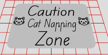 Cat Nap Sign