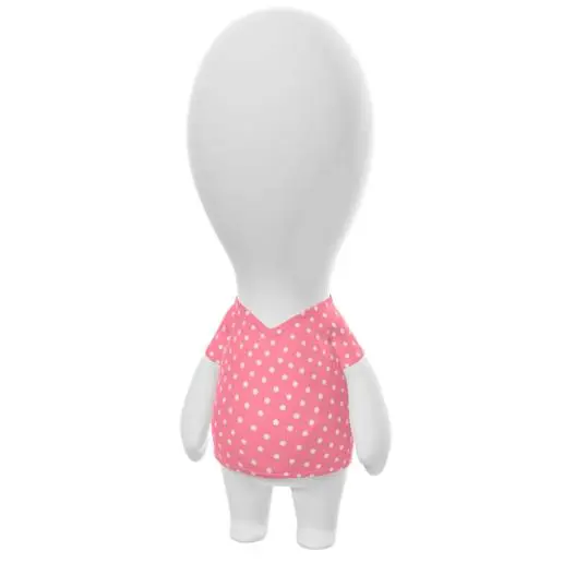 Customizable Blank Character Mannequin 3D Model STL Printabl