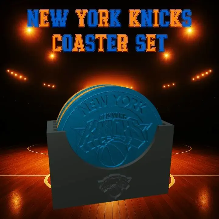 New York Knicks Coaster Set (NBA)