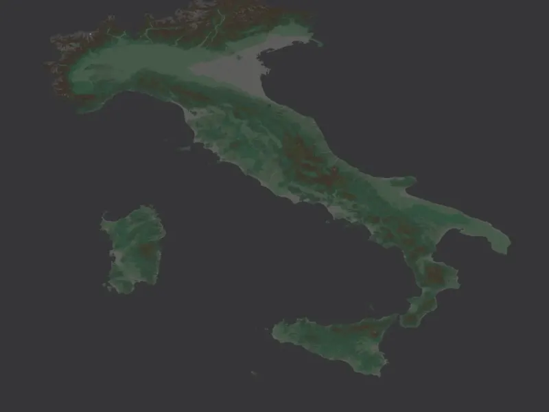 Regions of Italy. 3D Map puzzle (21-piece)