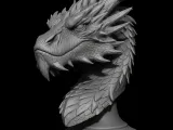 Smaug Bust-6