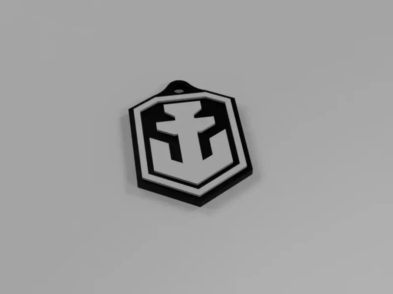 World of Warships Keychain