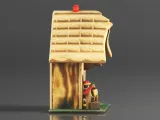 German Black Forest weather house-3