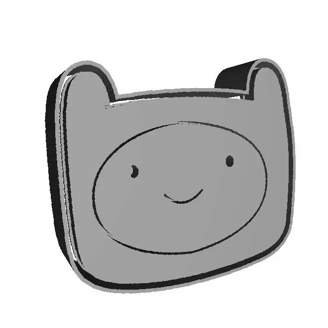 Adventure Time - Finn Cookie Cutter and Stamp