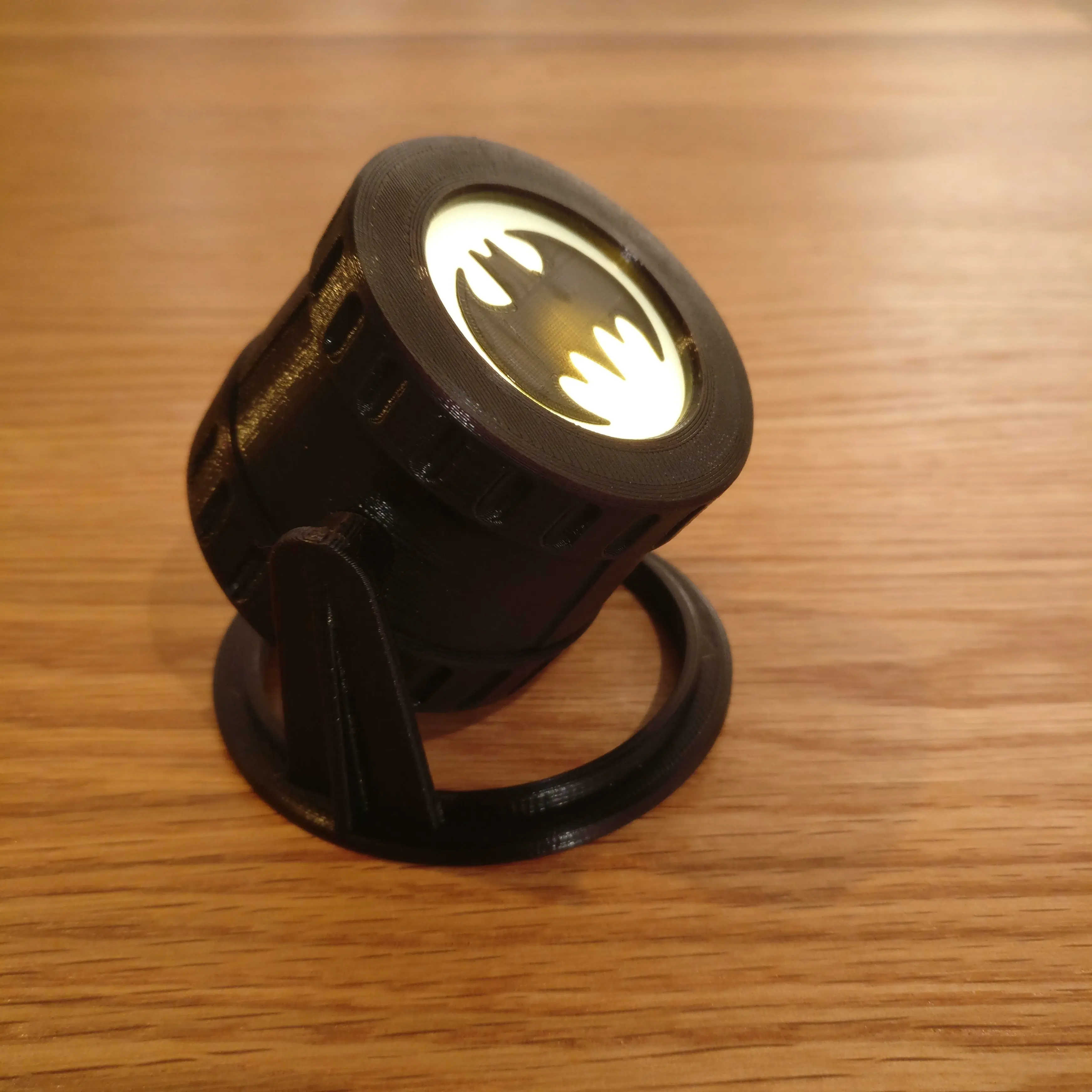 Batman signal LED tea light