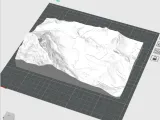 Mountain Lake Valley Terrain Tile – 3D Printable STL-8
