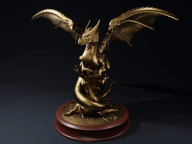 DRAAK DIE DE HORIZON OVERPEINST