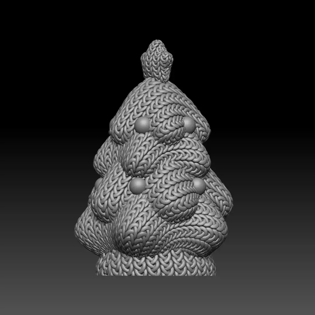 Knitted Christmas Tree
