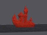 Flame Benchy – The Burning Testboat-4