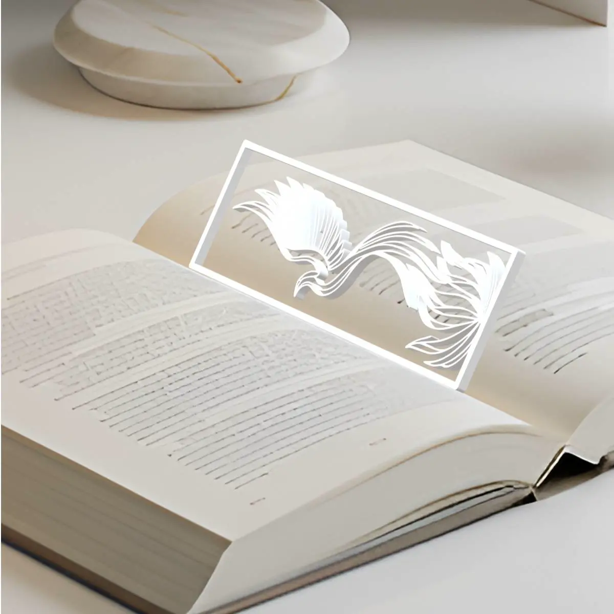 Simurg Bookmark, Creativity Bookmark, Gift Idea