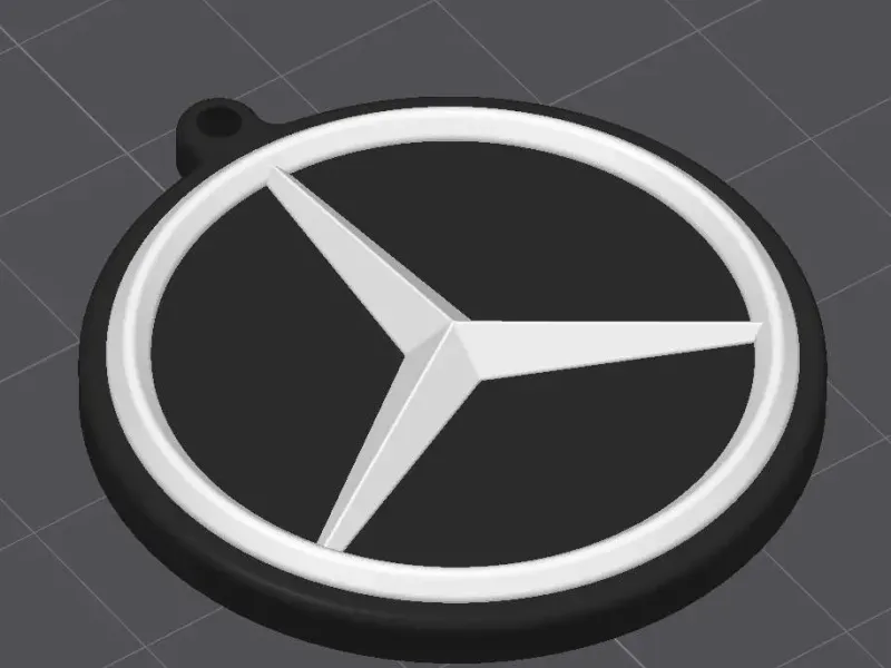 Mercedes key chain
