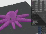 🐙💙 Articulated Flexi Octopus-7