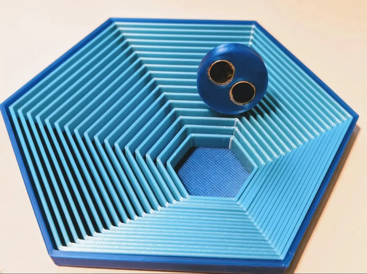 Fidget hexagons