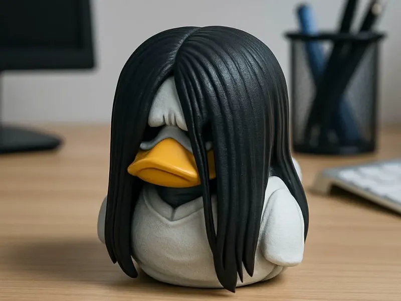 Rubber Duck - Samara - Sadako model - 3D print