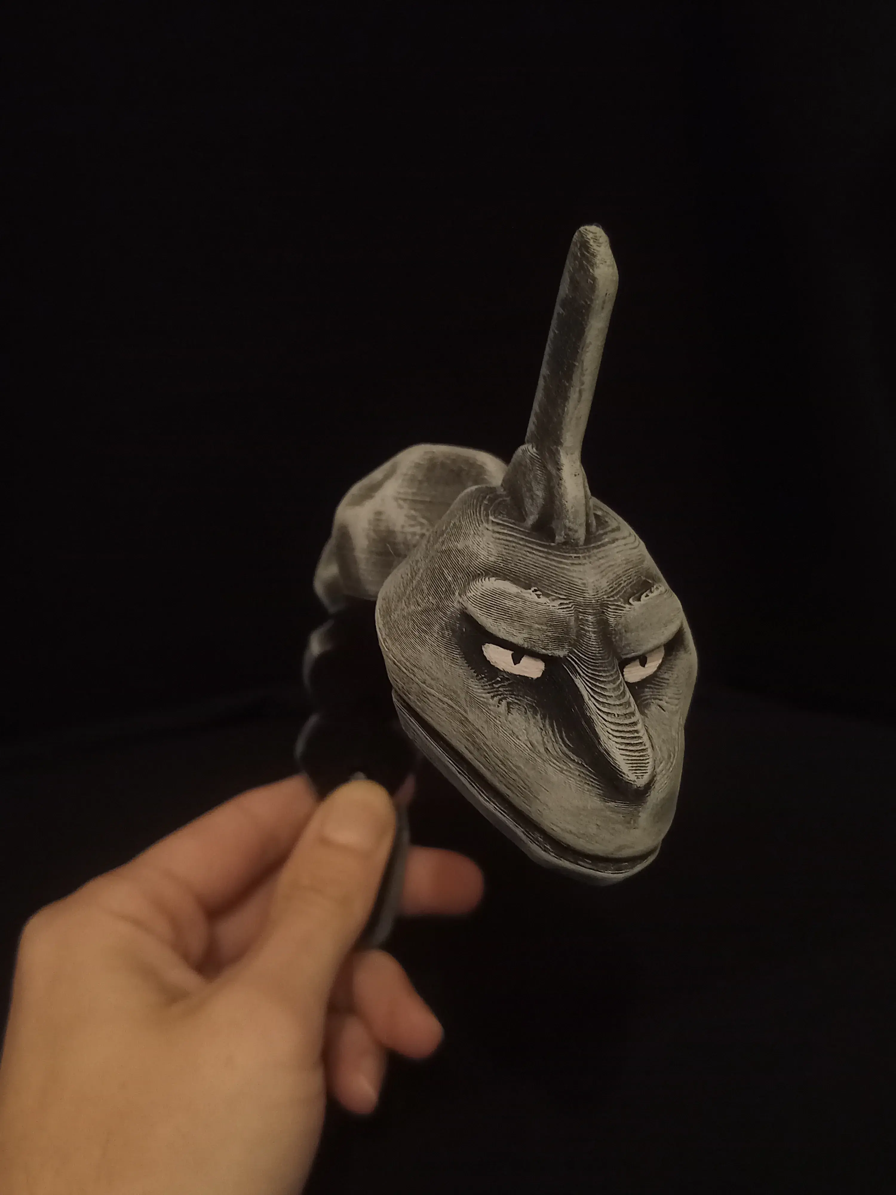 Onix, Pokemon, Articulating Flexible, Print in Place