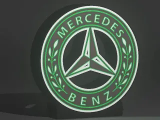 Mercedes Benz color LightBox
