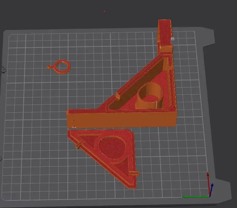 Ender3 V3/Plus Z-Axis Nebula Camera Mount + Cam Focus Ring