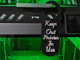 Keep Out Printer In Use Sign-1