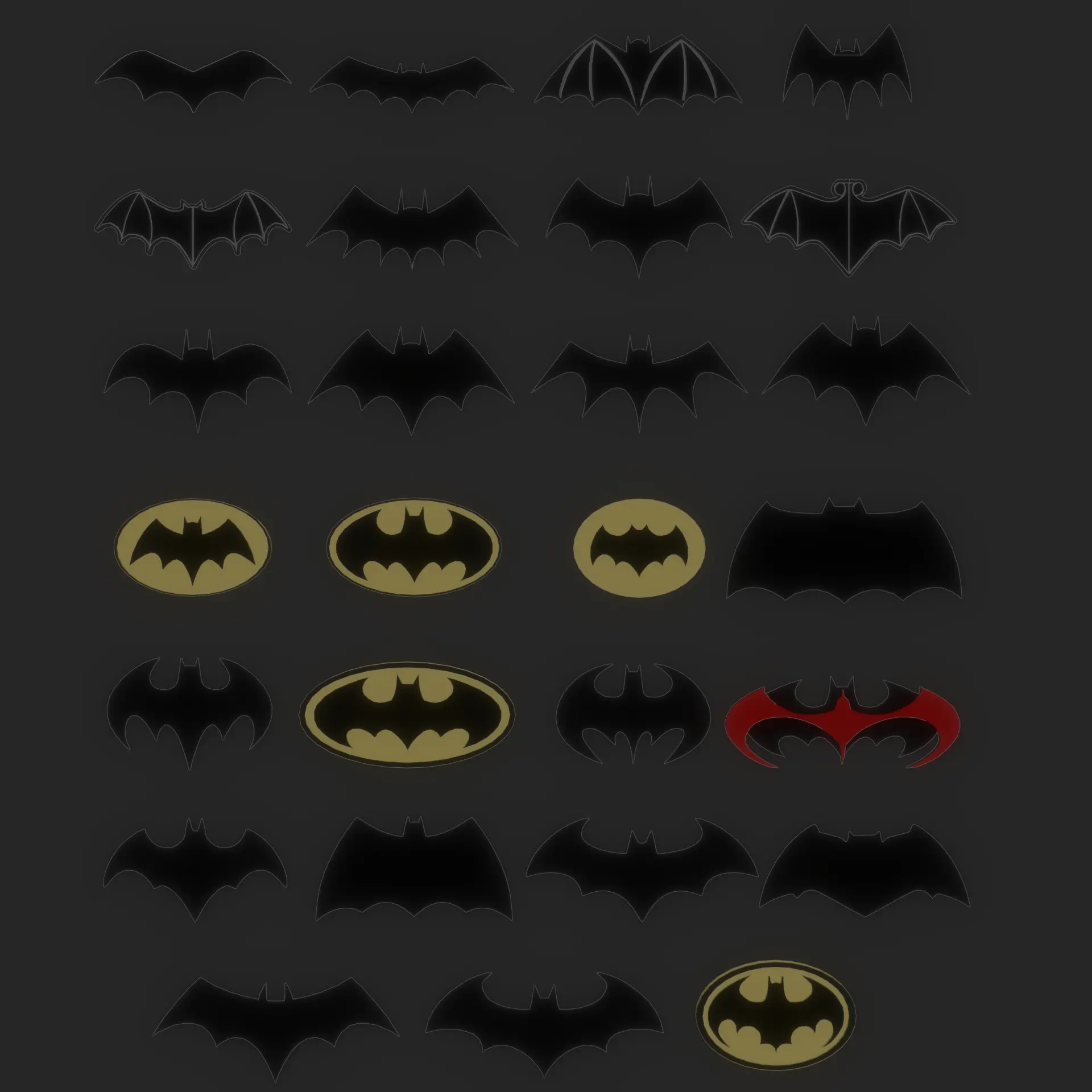 LOGOS BATMAN