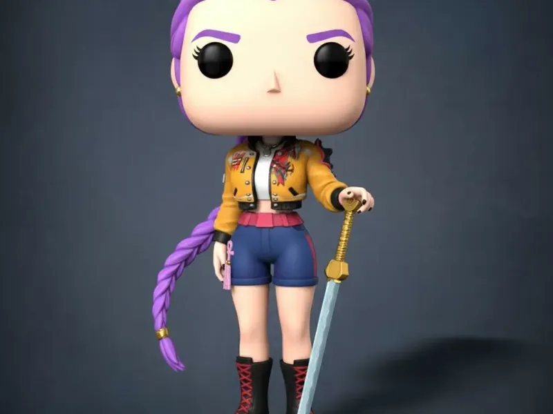 rumi huntrix estilo funko