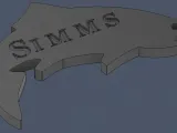 Брелок caychain Simms-1
