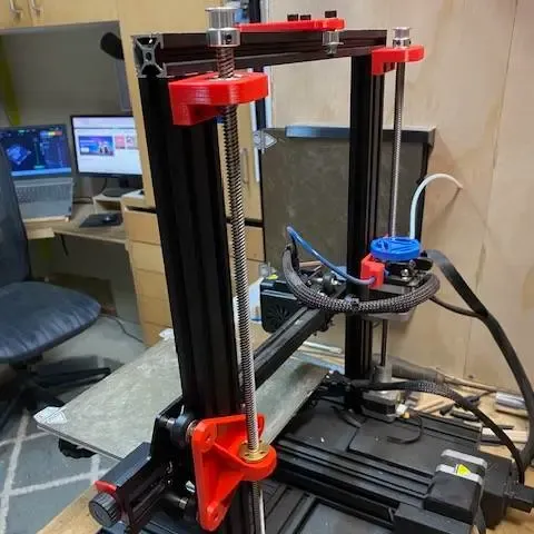 Ender-3 V2 Neo Dual Z, with belt, Plastic parts
