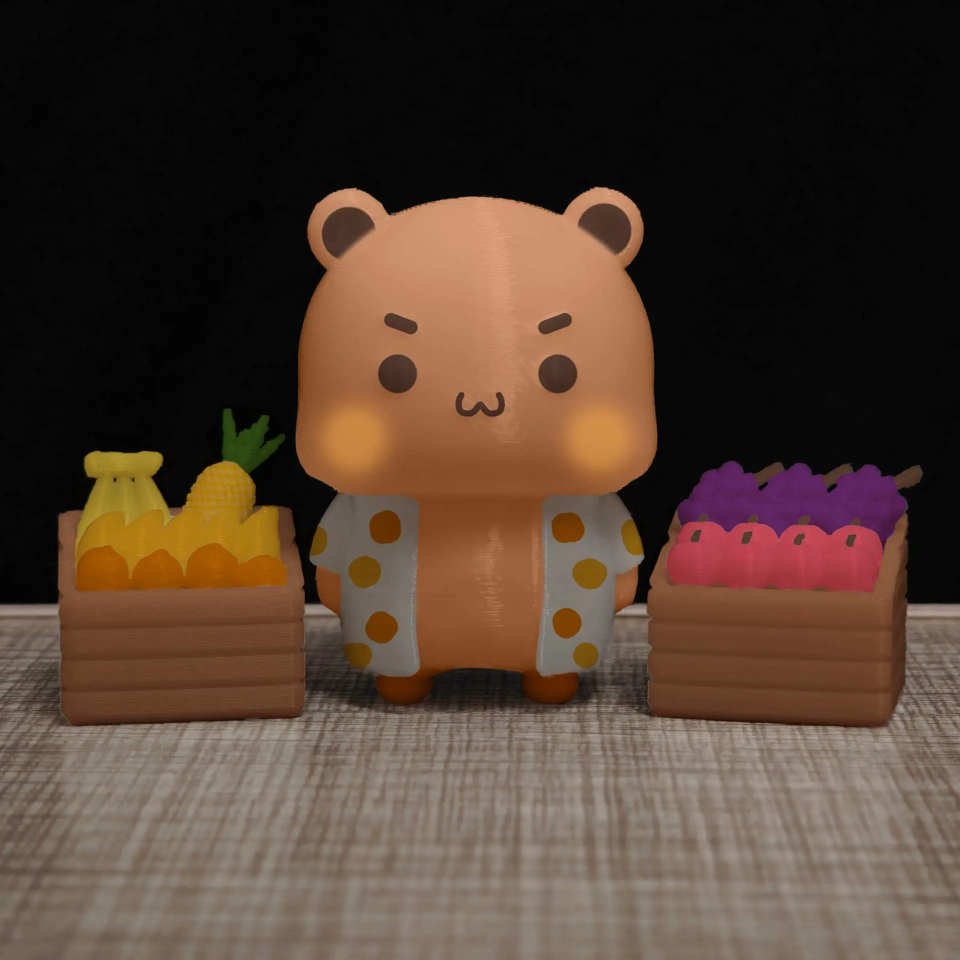 Couple Bear-fruit stand_boss_bubu