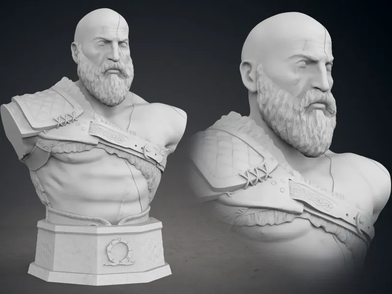 KRATOS BUST