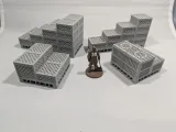 Sci fi tiles - stairs (different variants)-4