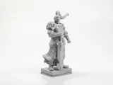 Shen Divine Warrior Statue LOL Champions 3D Printable-1