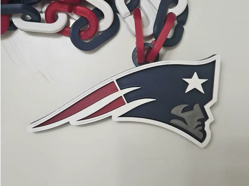 New England Patriots Logo With Loop
