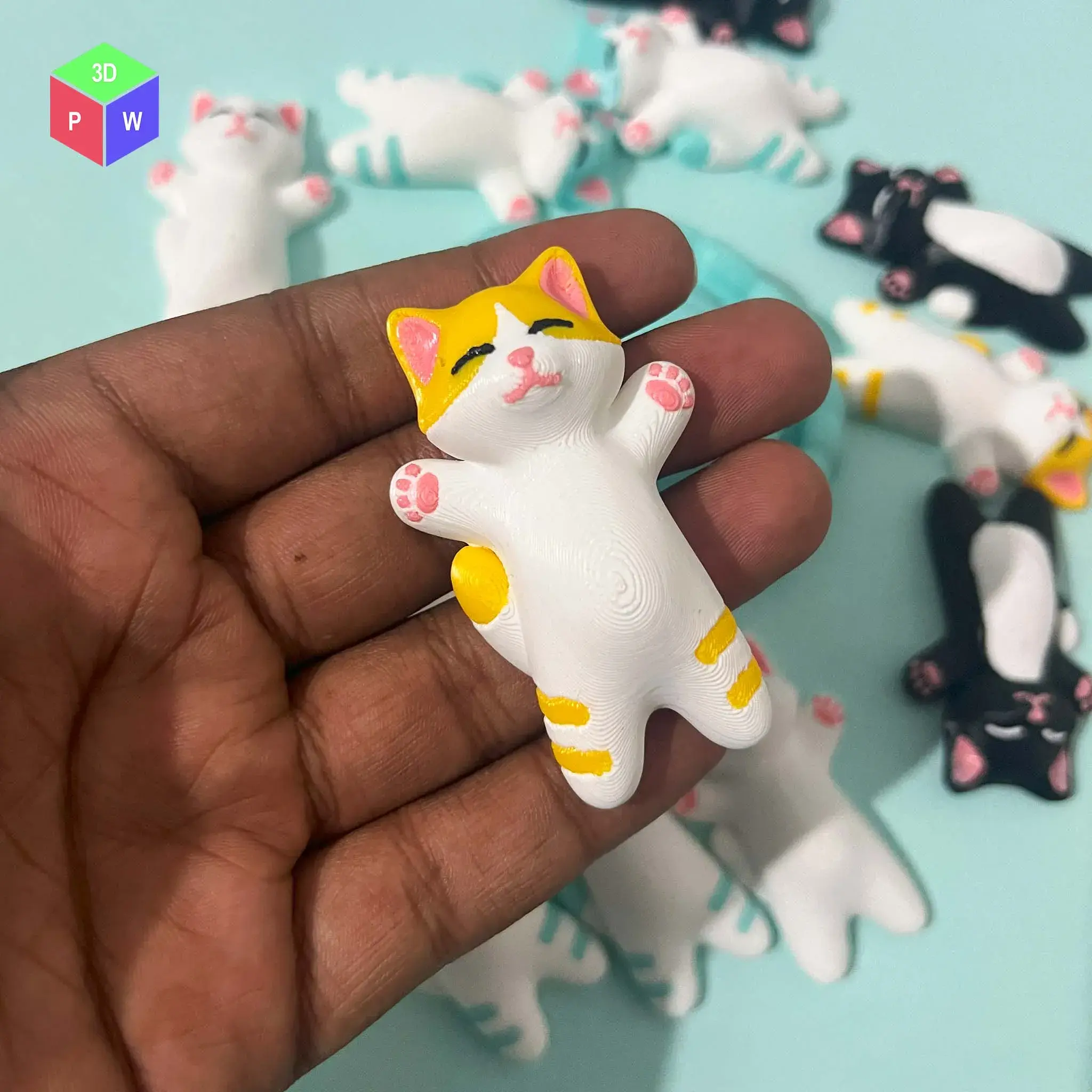 Cute Sleeping Cat Set