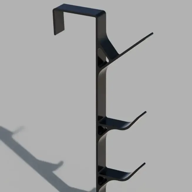 Door-Mounted Coat & Accessory Hanger
