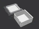 Universal storage box 20x20x13cm-6