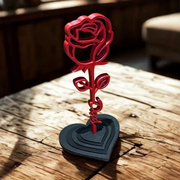 ROSE FOR FATHERSDAY / STANDING ROSE / GIFT