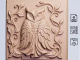 Decorative Owl Panel #RoZ-8