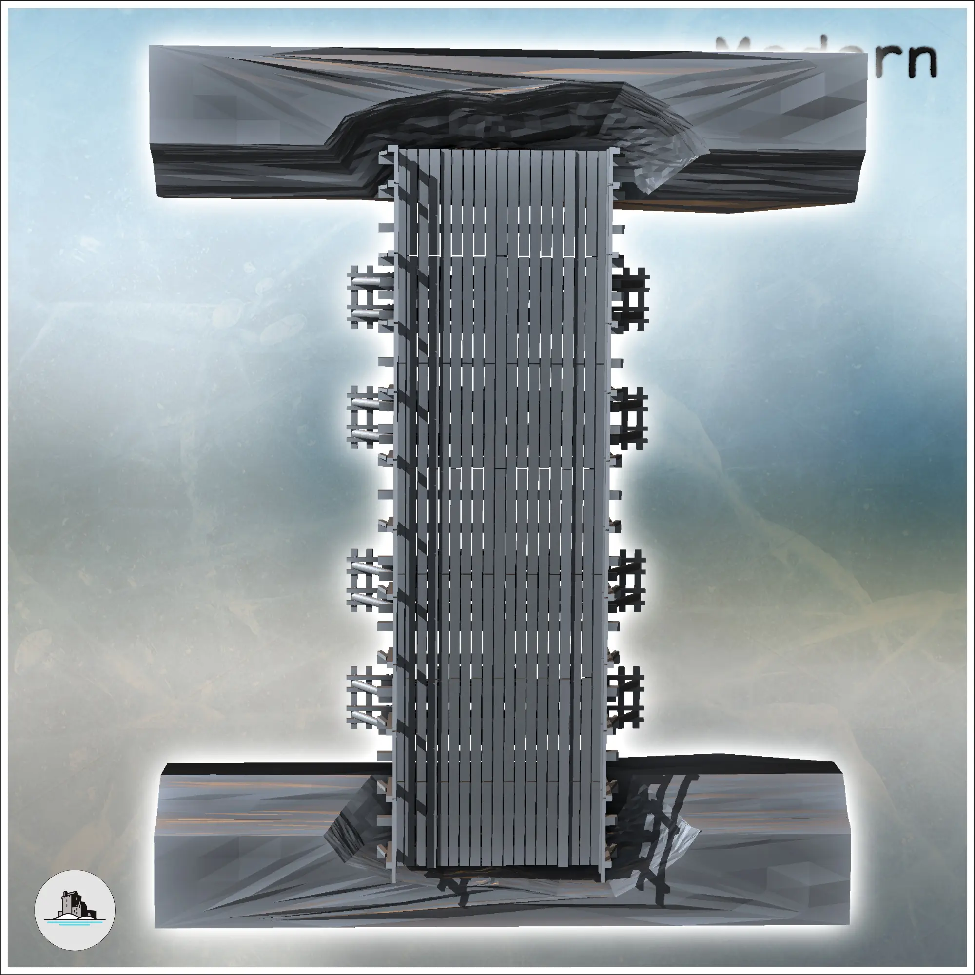 Other STL Download - Neerpelt Joe's Bridge No.9 (Lommel, Belgium ...