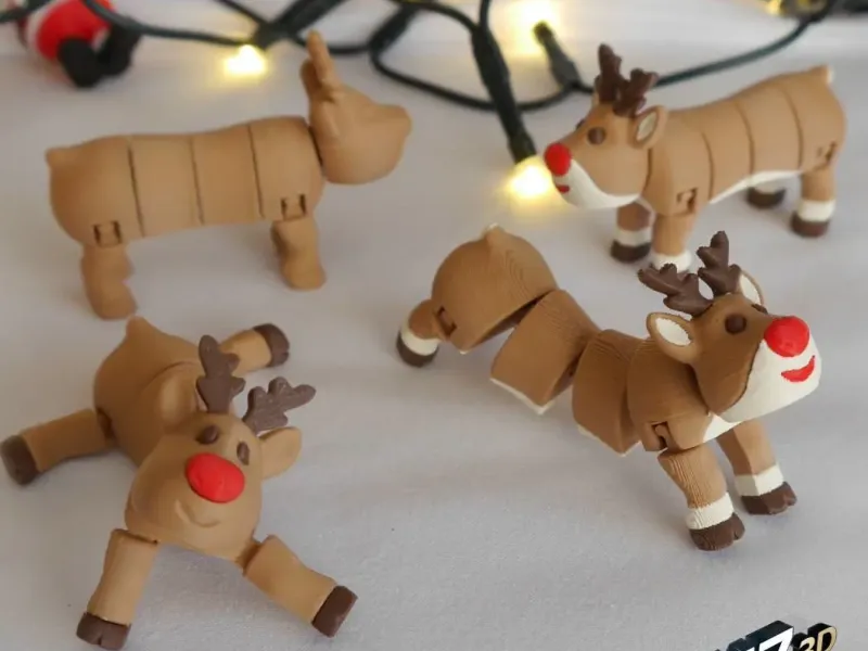 Flexi Transforming Reindeer