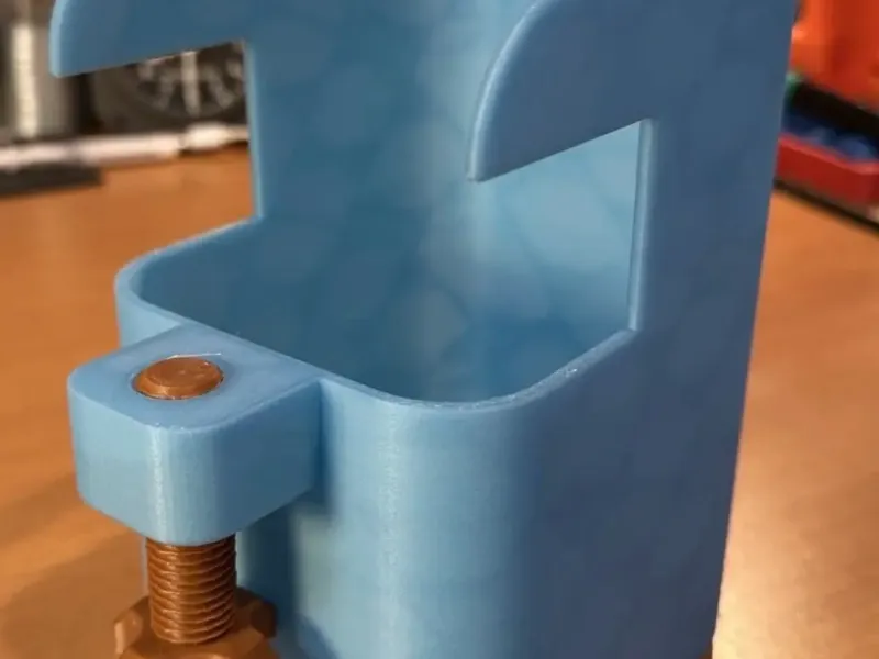 Clamp-on desk organizer
