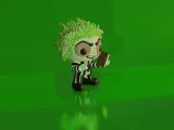 Crochet Beetlejuice - painted 3mf-6