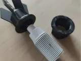 Lamp holder with thread for e14 lamp, Hide the White color-0